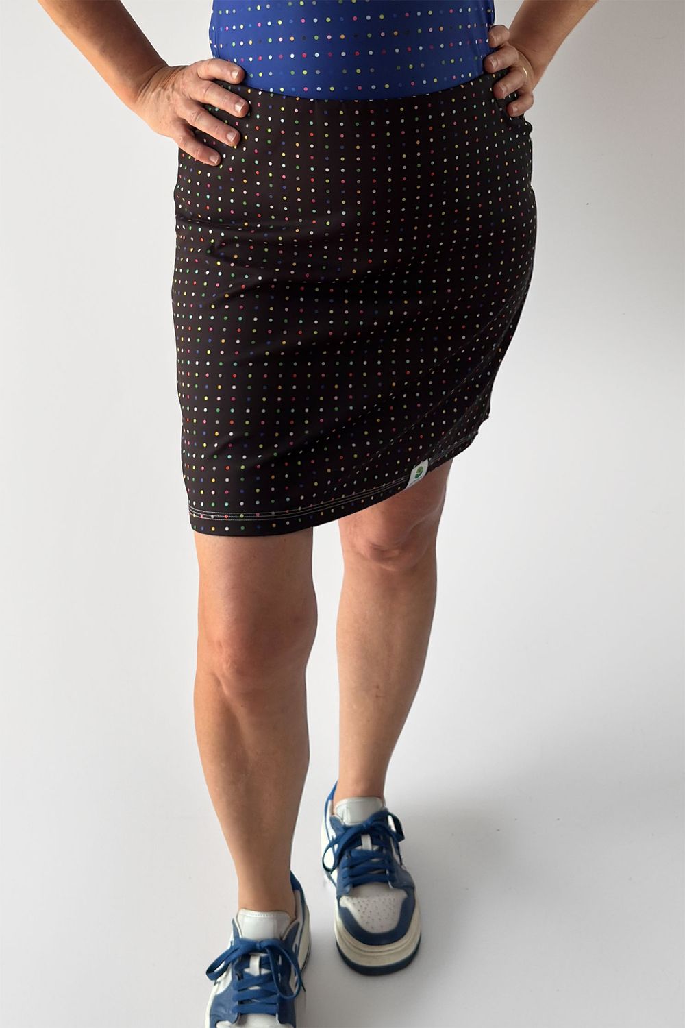 Skirt HALFWAY black Konfetti