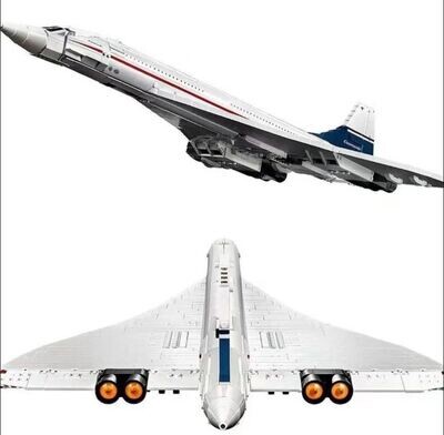 Concorde Supersonic Plane - 2083 PCS - Building Blocks