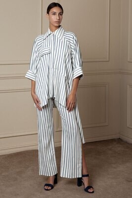HERTA ASYMMETRICAL FLARED SHIRT HERTA ASYMMETRICAL FLARED SHIRT