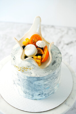 Buttercream Marble Cake