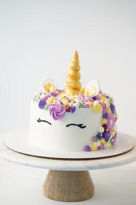 Unicorn Buttercream Cake