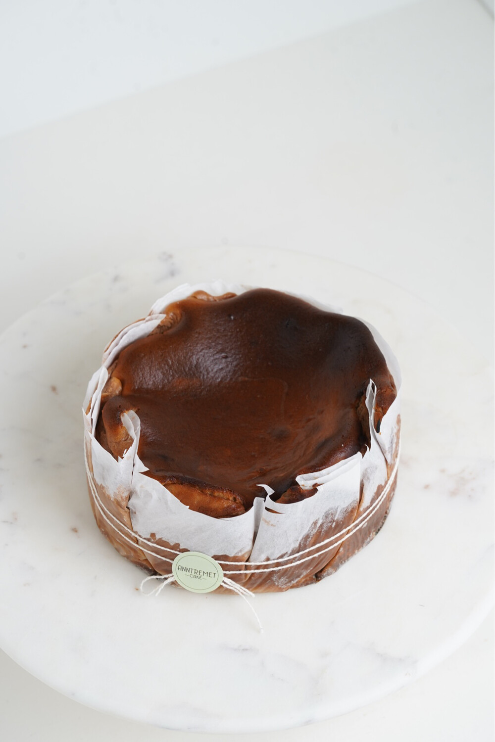 Chocolate Burnt Basque Cheesecake