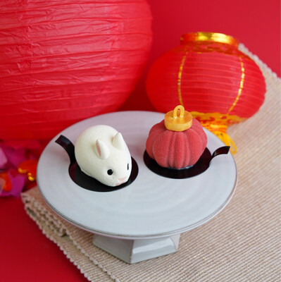 Chinese New Year Mini Mousse Cake