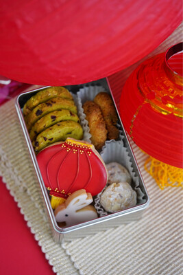 Chinese New Year Cookie Combo Box