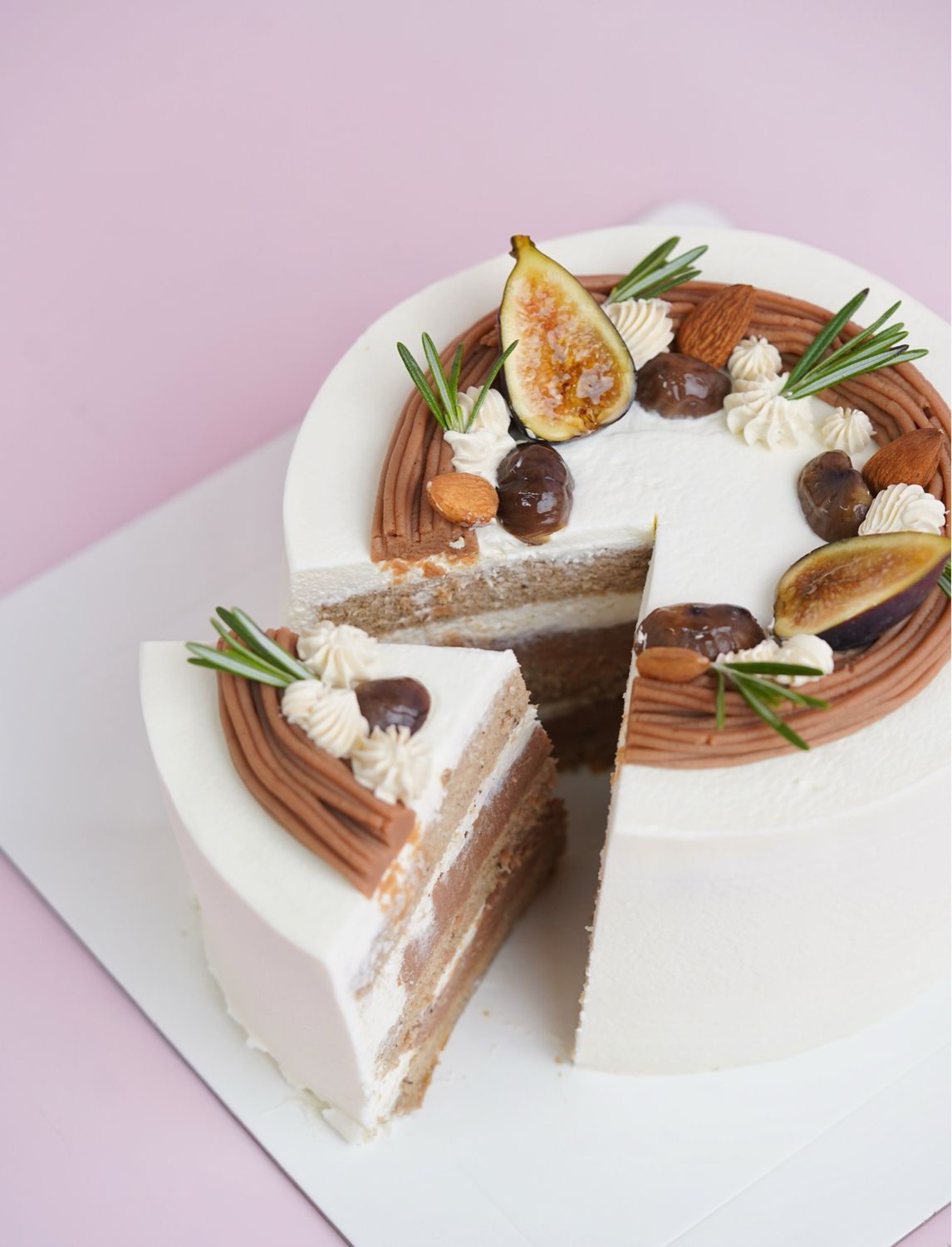 The Chestnut Fresh Cream Cake