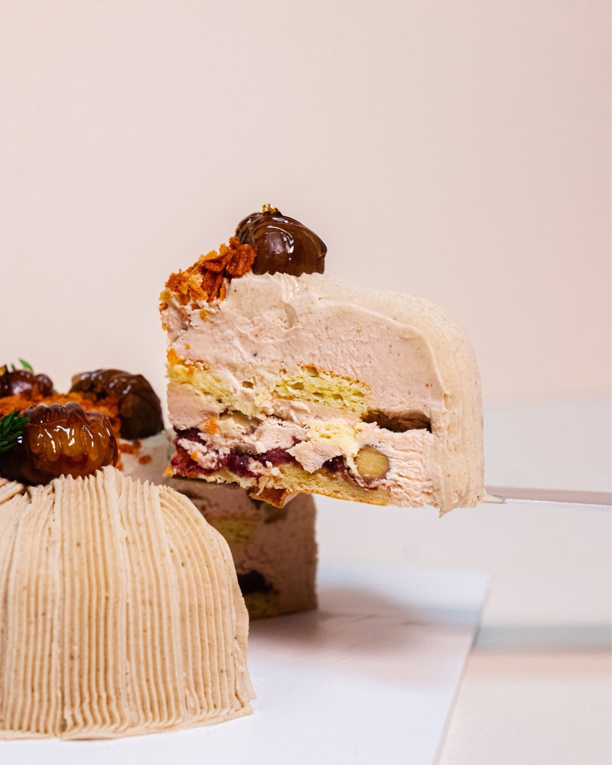 The Chestnut Mousse Cake