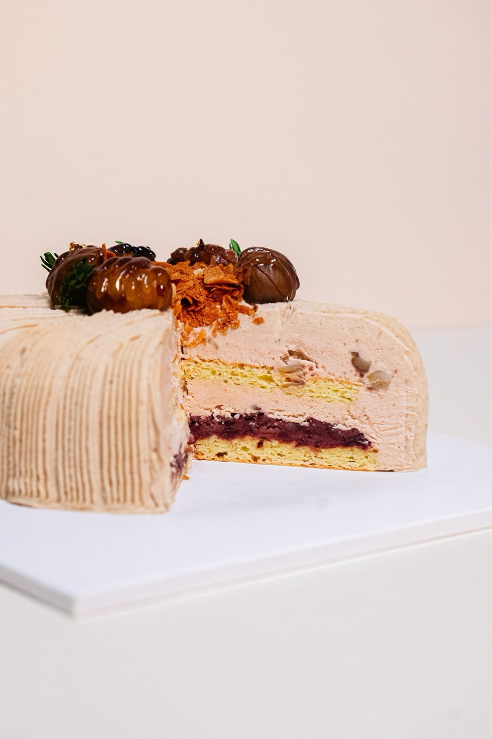 The Chestnut Mousse Cake
