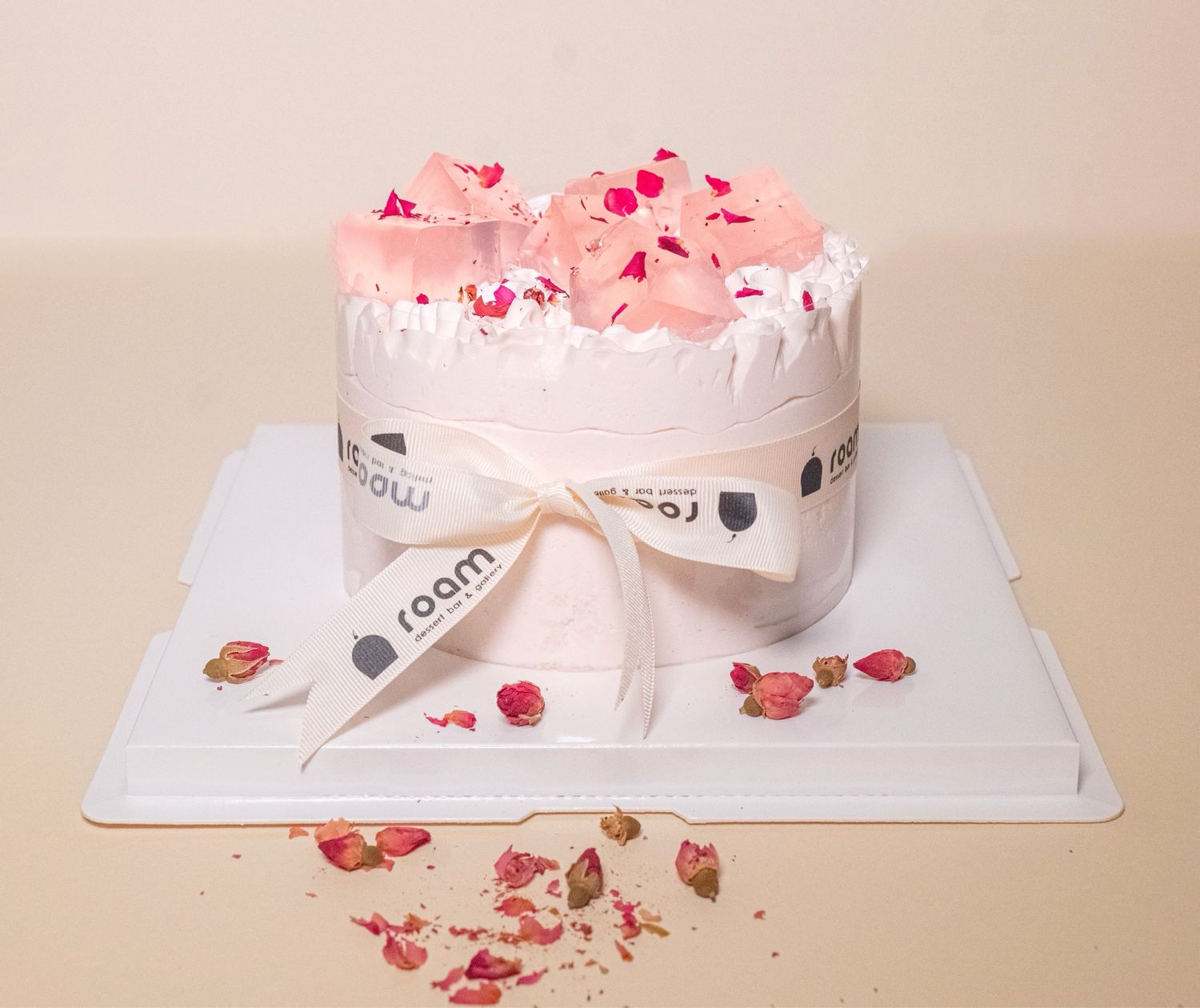 Lychee Rose Fresh Cream Cake