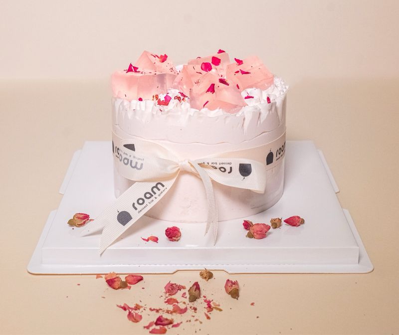 Lychee Rose Fresh Cream Cake