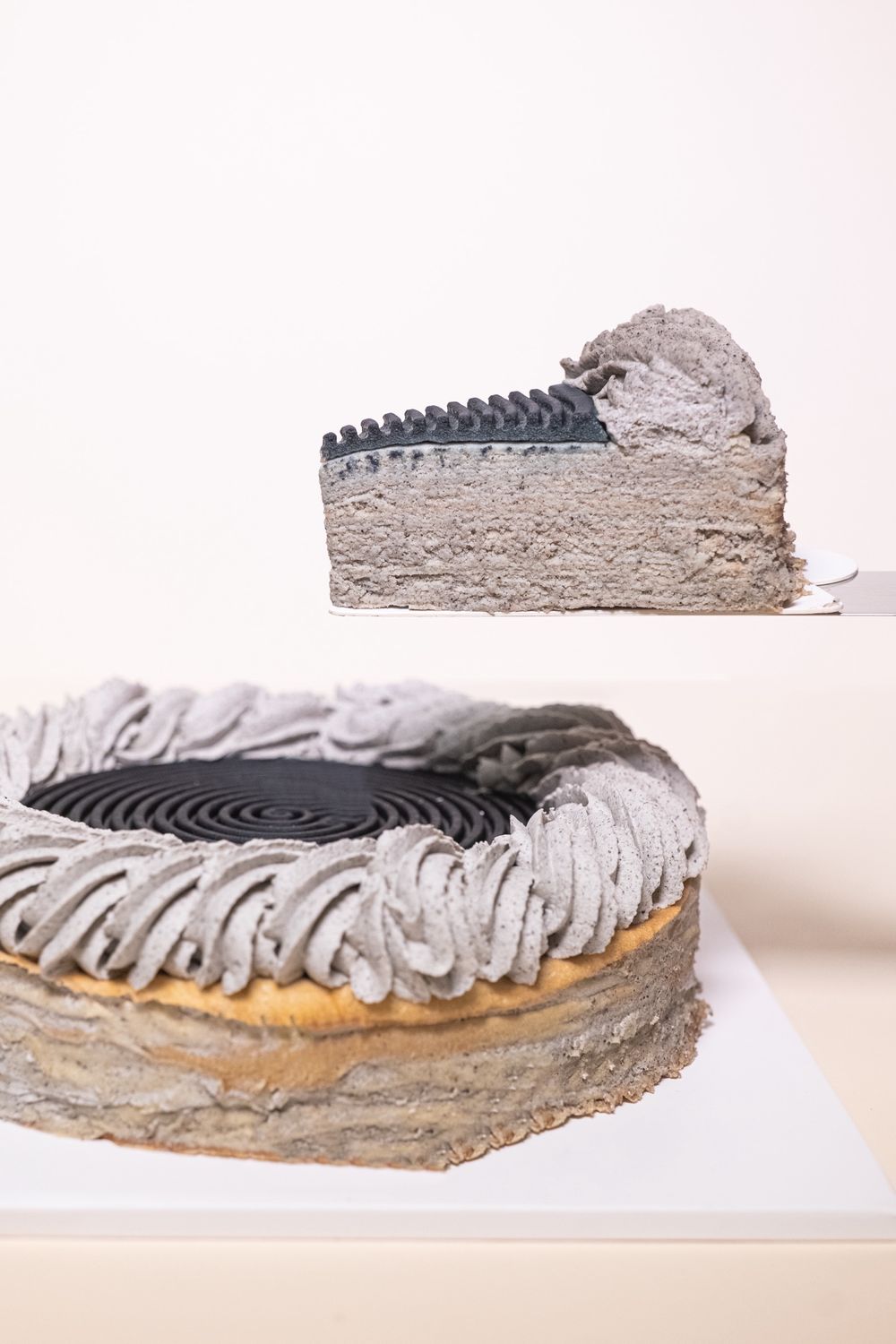 Black Sesame Mille Crepe