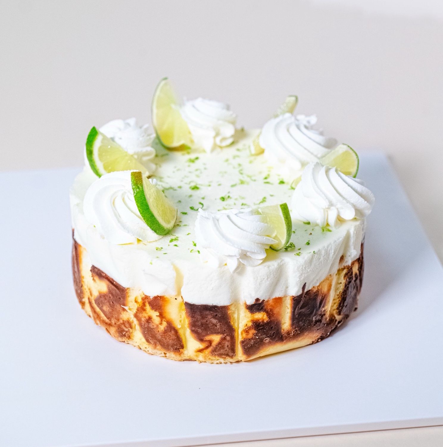 Lemon Burnt Basque Cheesecake