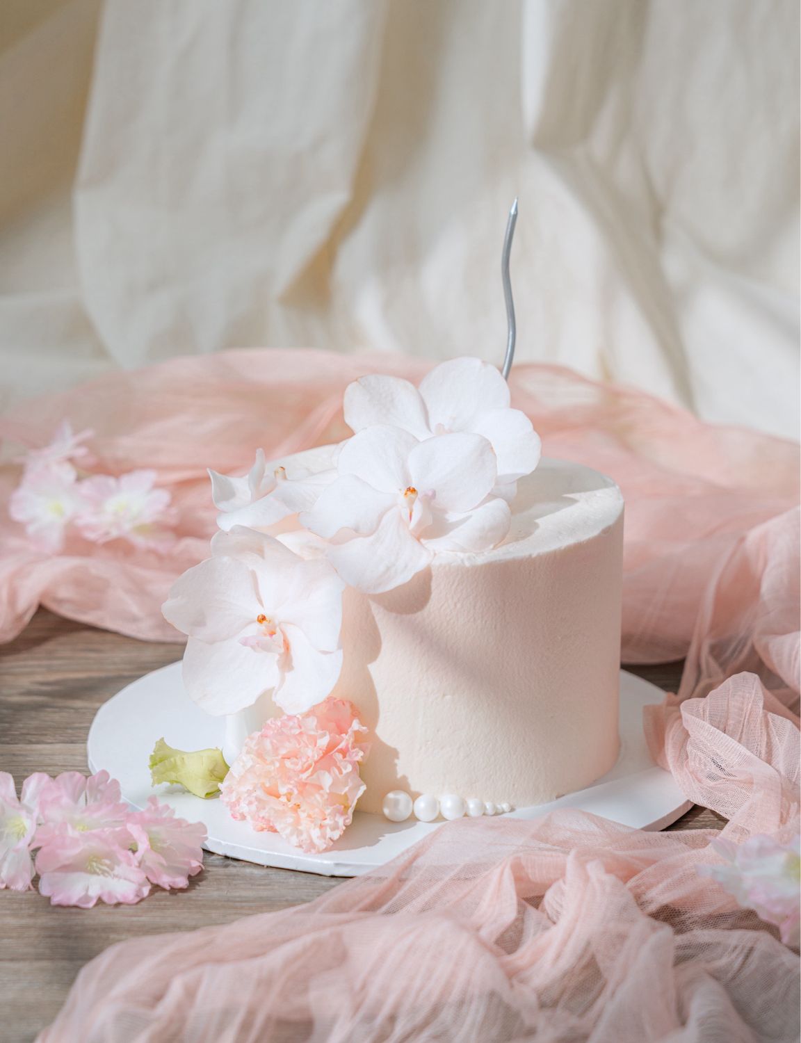 Orchid Fresh Cream Cake