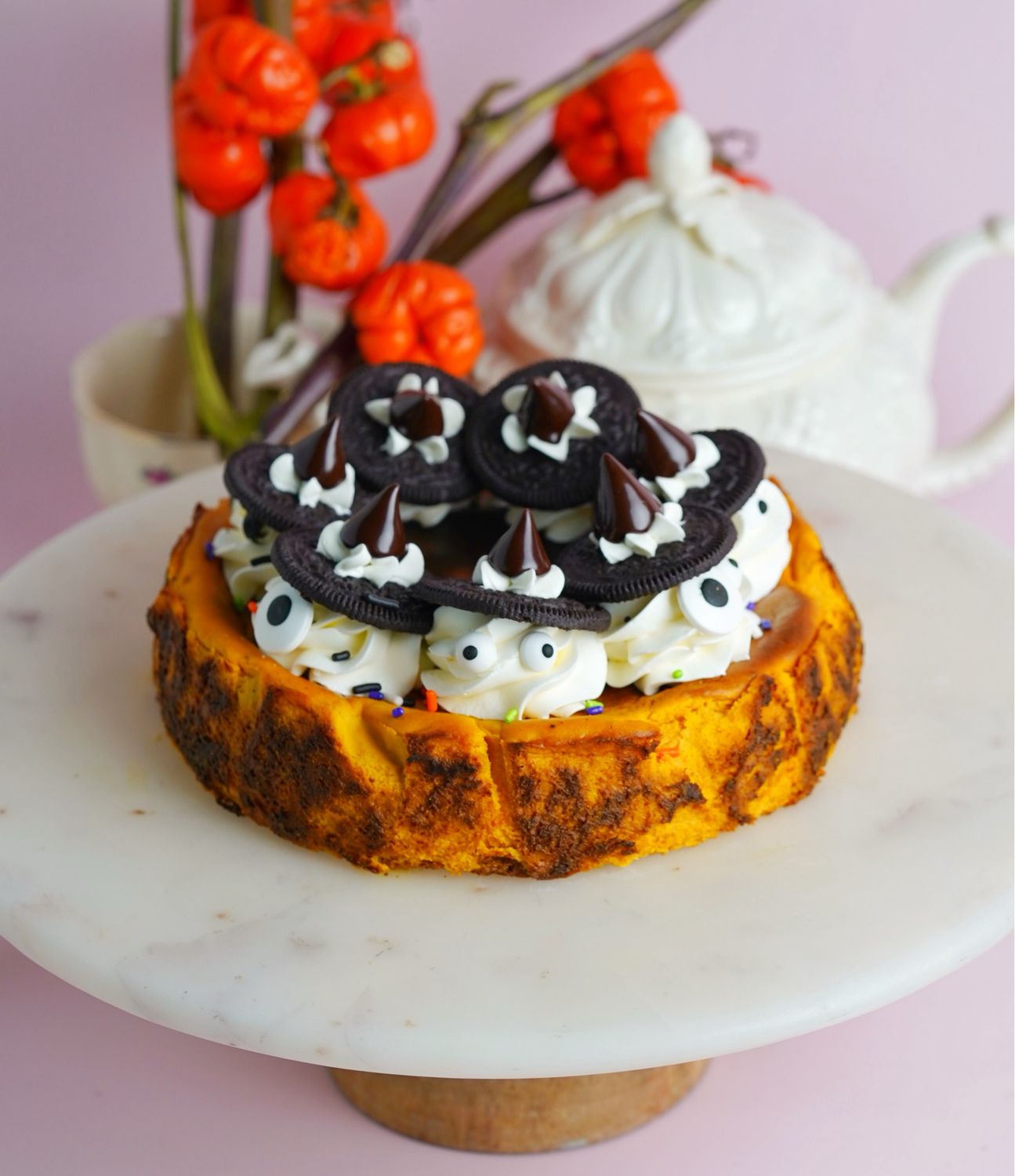 Pumpkin Burnt Basque Cheesecake