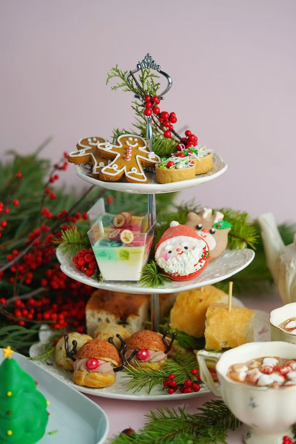 Christmas Afternoon Tea To-Go Set