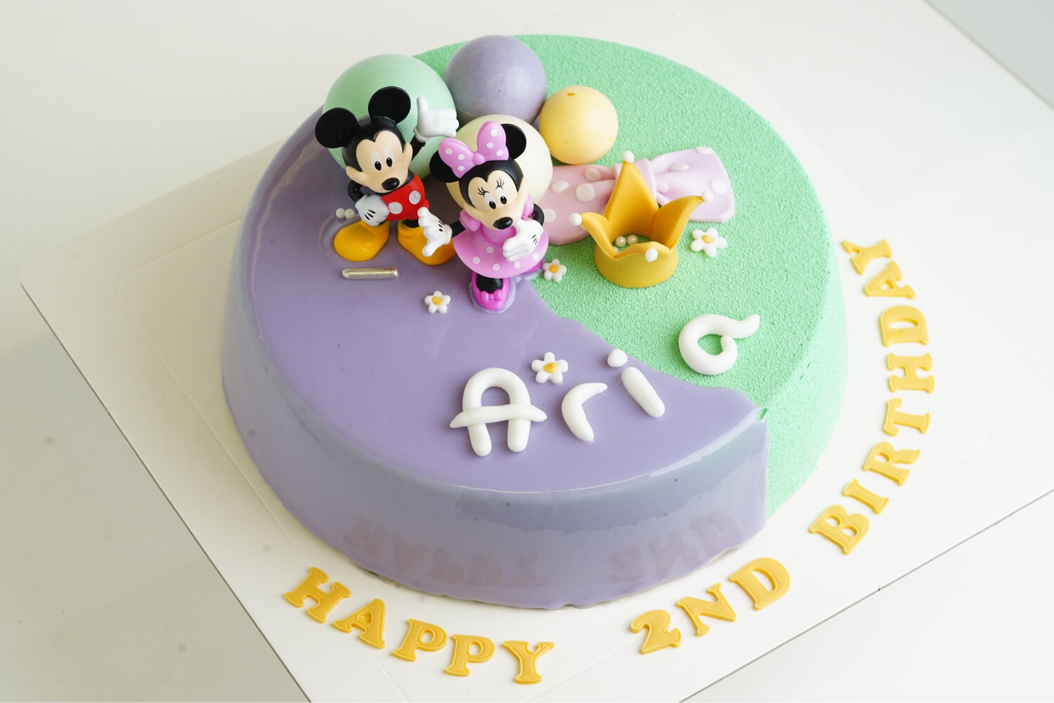 Mirror Glaze/Chocolate Dust Cake - Customized Design