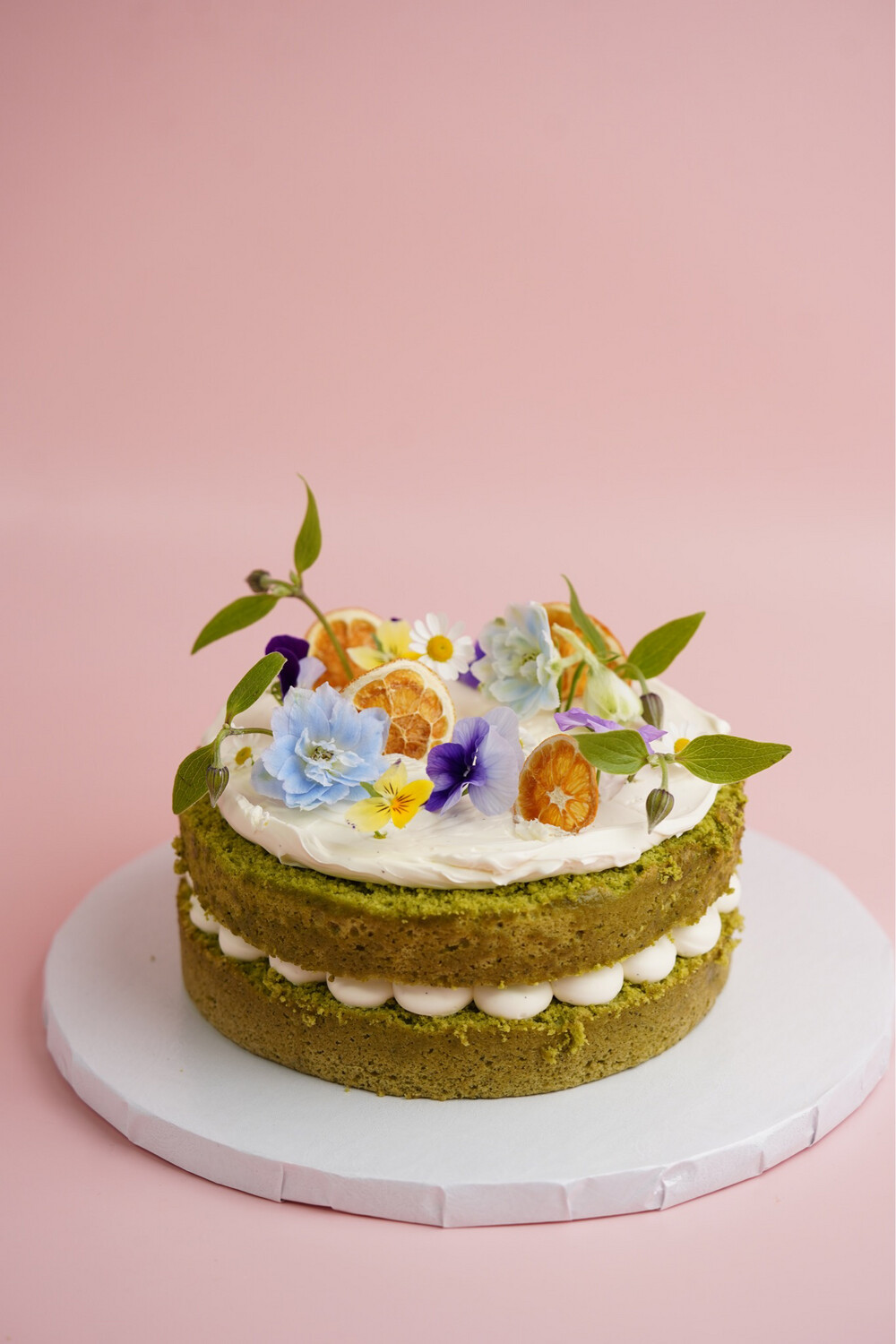 Naked Flower Cake