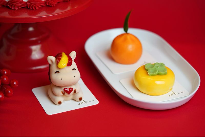 Chinese New Year Mini Mousse Cake