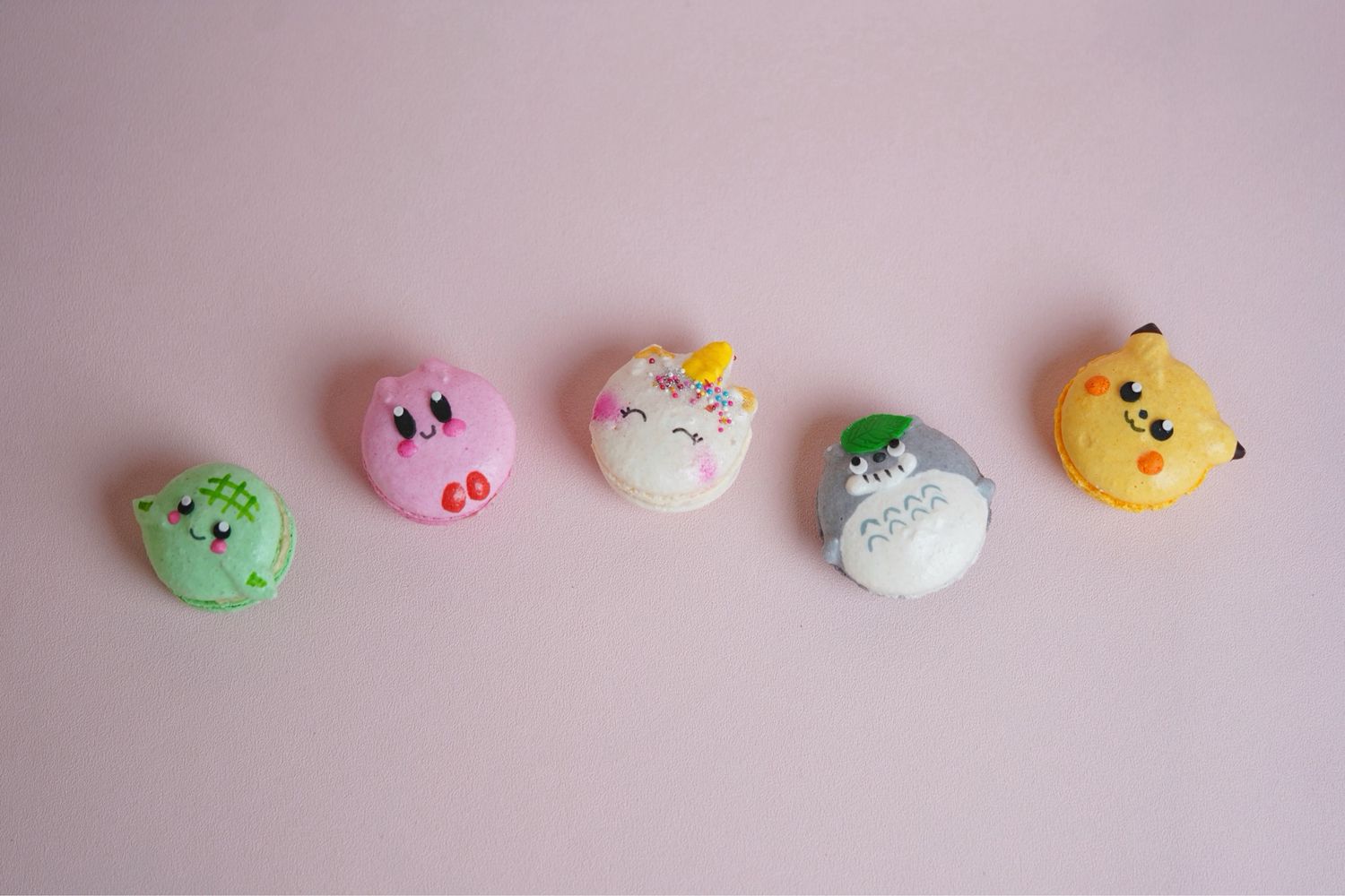 Cartoon Character Macaron