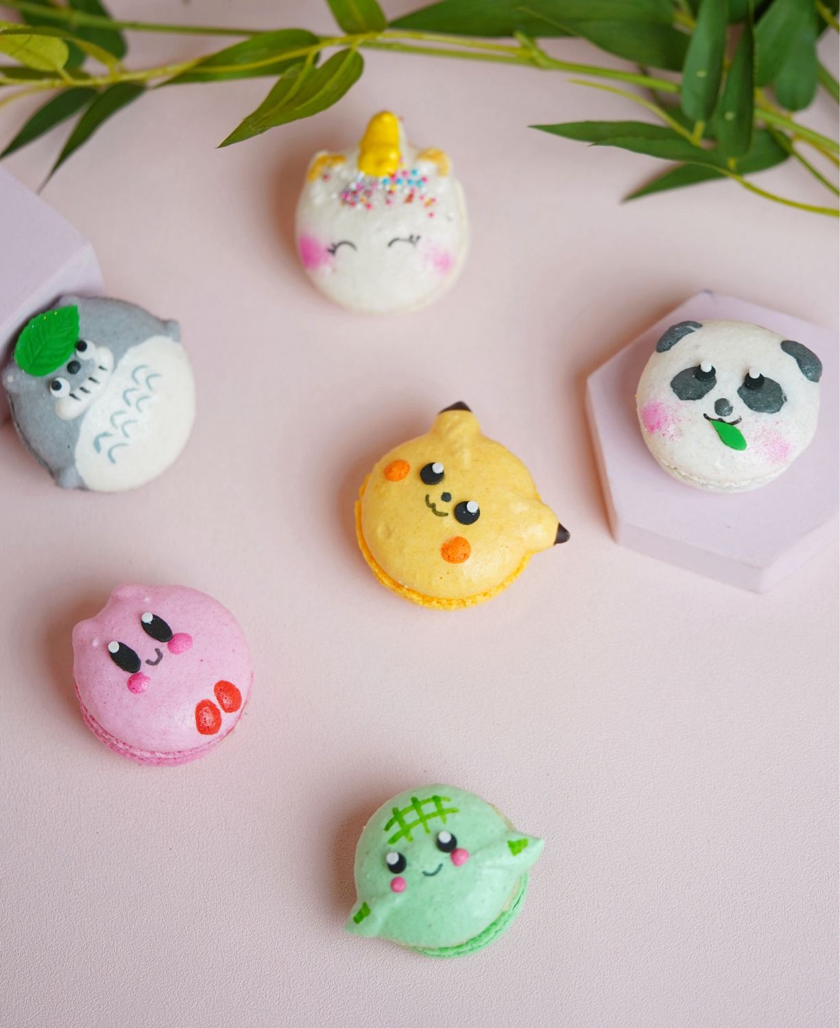 Cartoon Character Macaron