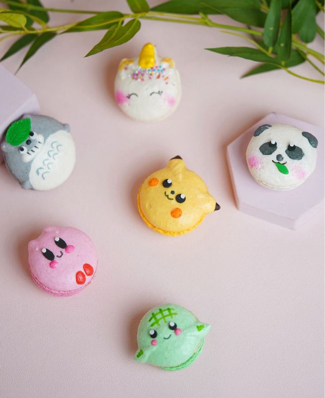 Cartoon Character Macaron