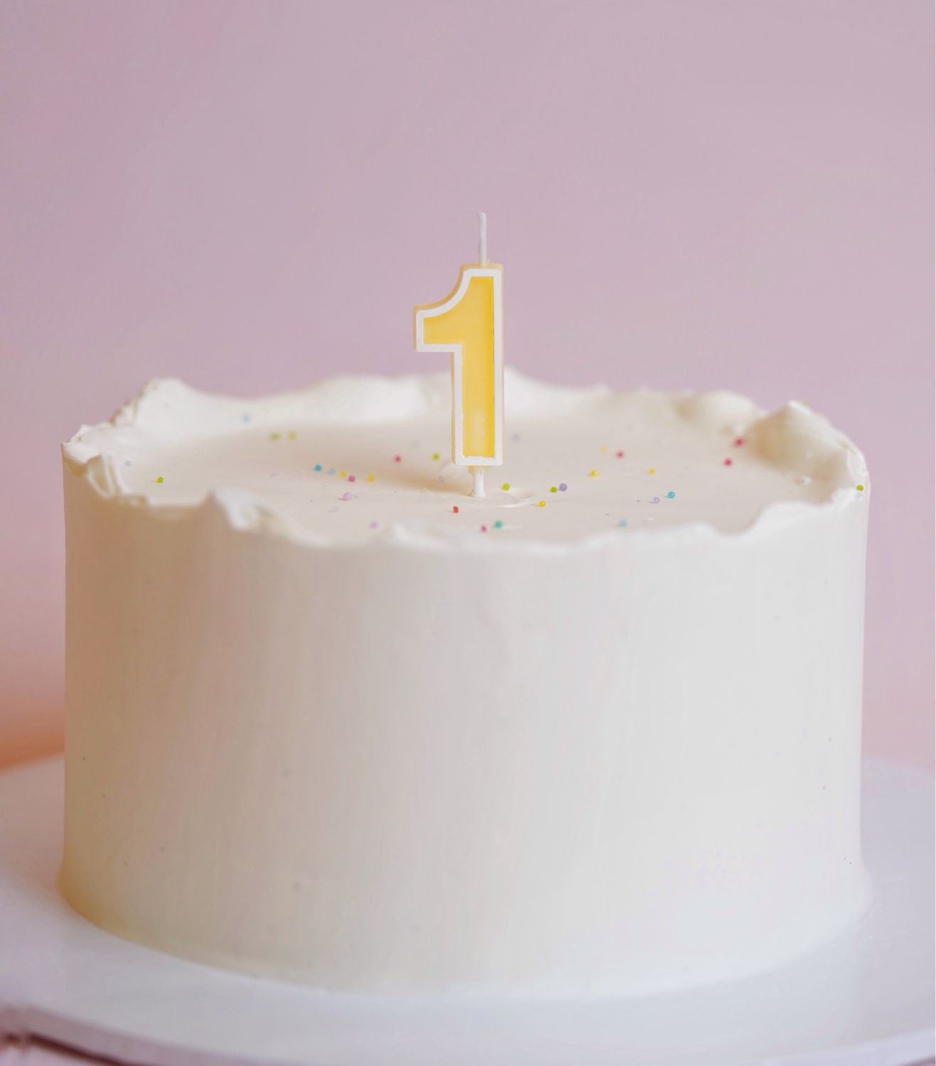 Number Candle (Candy Color)