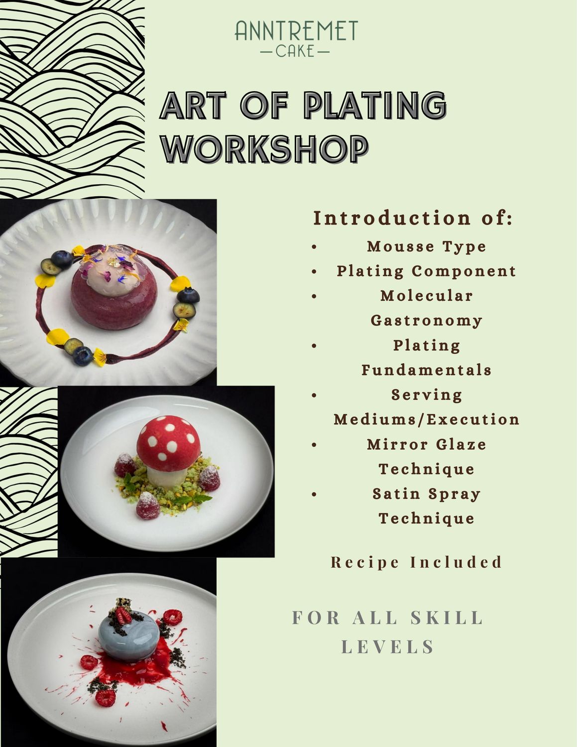 Art of Plating Workshop March 29th 2026