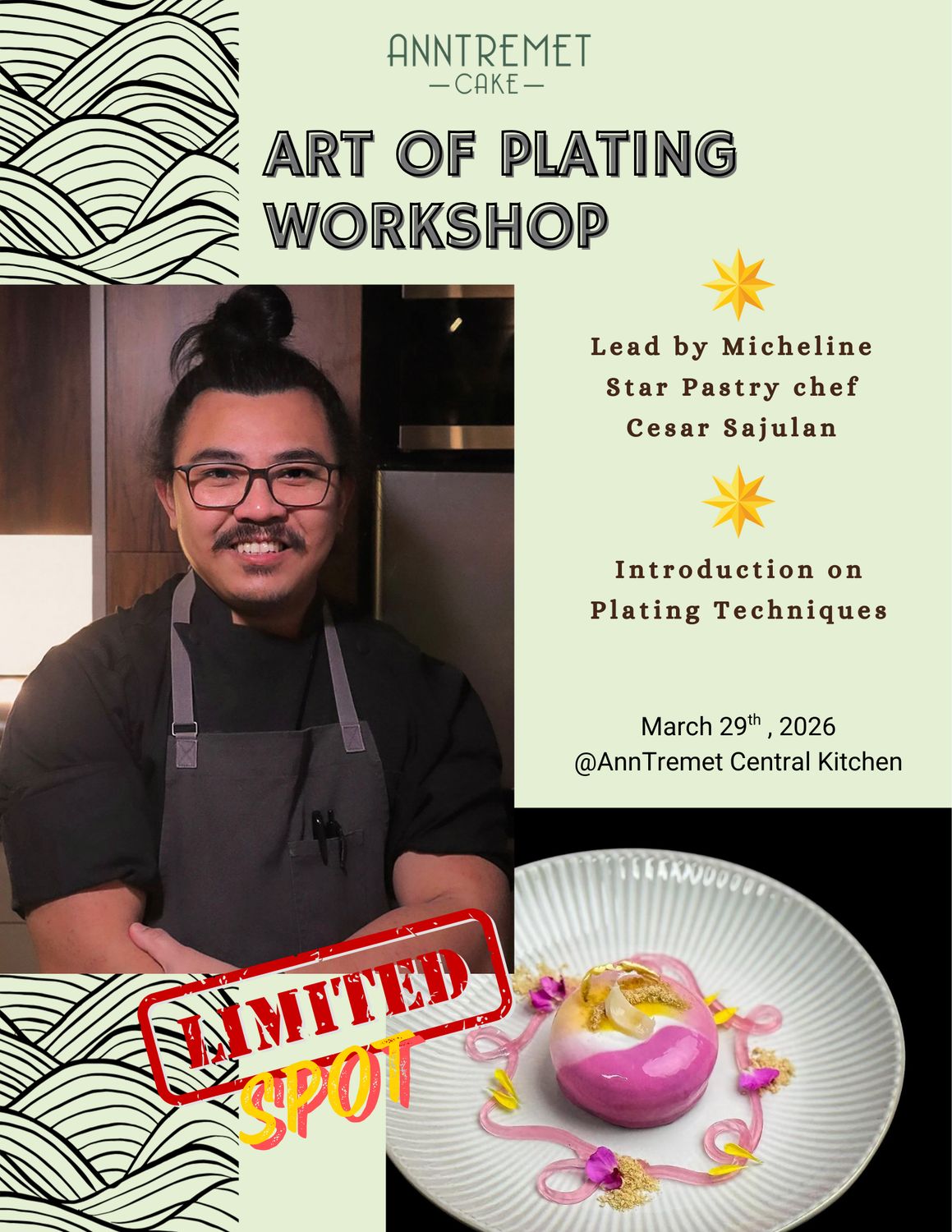 Art of Plating Workshop March 29th 2026