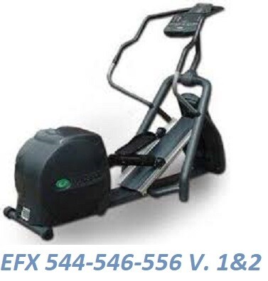 ELLIPTICAL PARTS - EFX 544-546-556 VERSION 1 &amp; 2