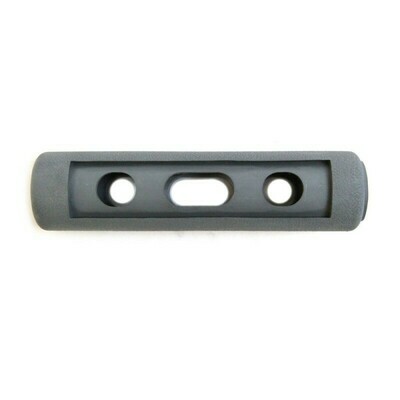 HEART RATE RUBBER GRIP GREY 6.75”