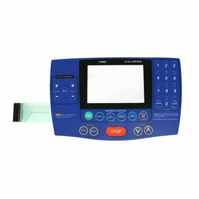 OVERLAY AND KEYPAD FOR STAIRMASTER C40 DISPLAY