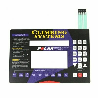 OVERLAY AND KEYPAD FOR STAIRMASTER