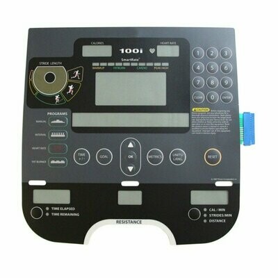 PRECOR AMT 100i OVERLAY &amp; KEYPAD