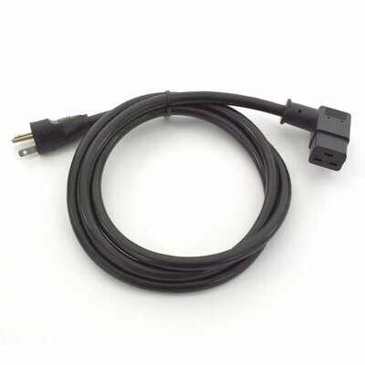 POWER CORD, 8 FOOT, 120VAC RIGHT ANGLE