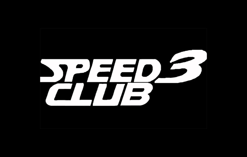 Speed3 Club Decal