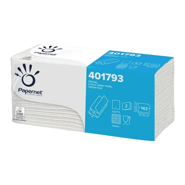 ASCIUGAMANI A "Z" 143 PZ 401793  PAPERNET LARGHI