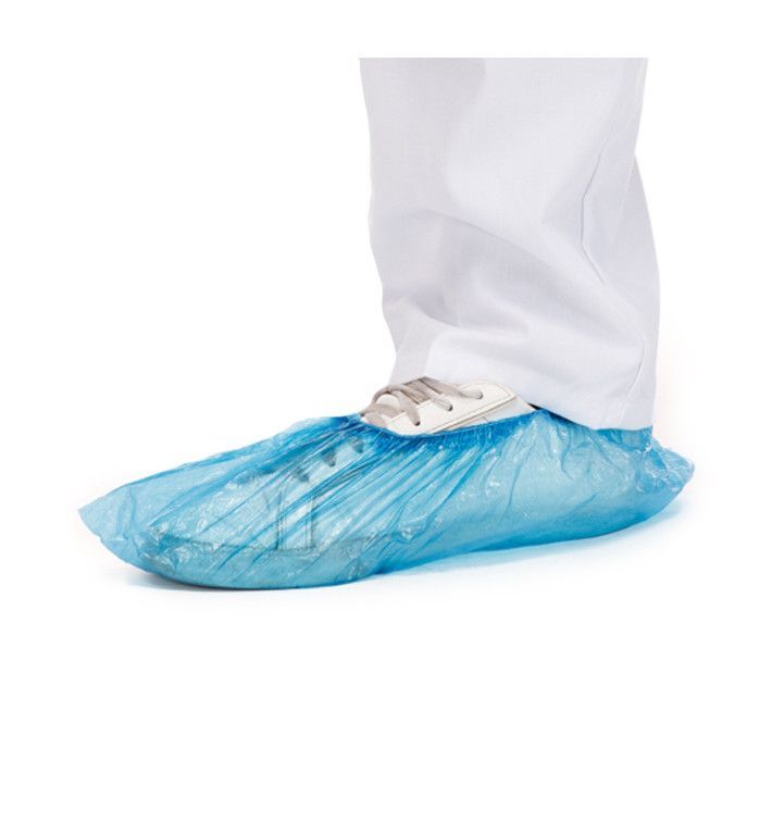 COPRISCARPE PE BLU A MANO MONOGOLD -100 PZ. - 1 CF