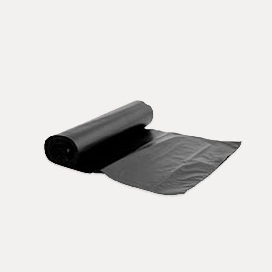 BUSTE RIFIUTI 50x60 NERE LEGGERE IN ROTOLO PZ.20