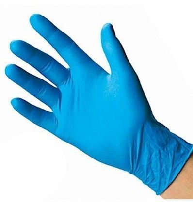 GUANTI IN NITRILE BLU  TAGLIA S/M/L 100 PZ