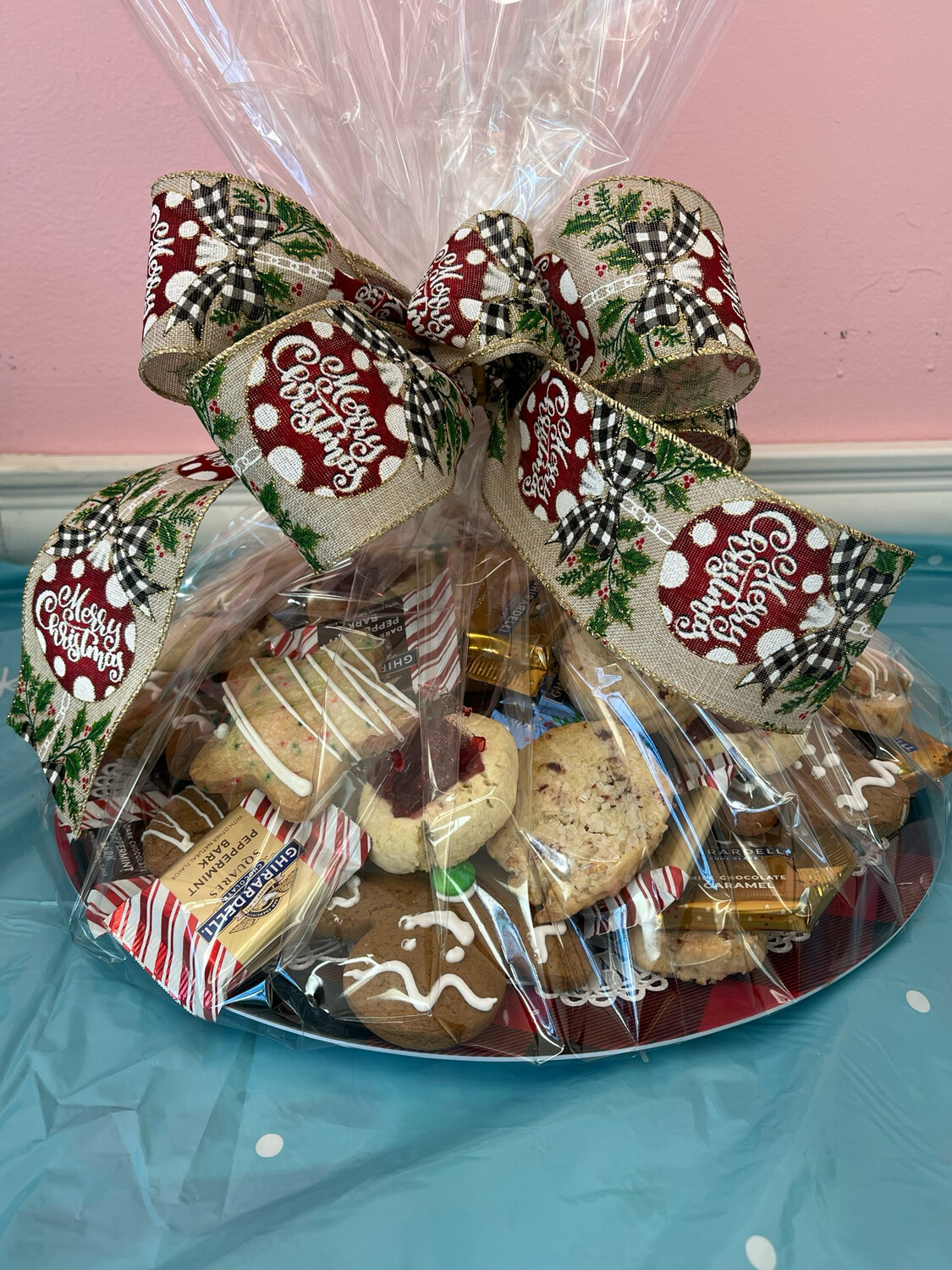 Cookie Tray Or Box Gift-med 2 Dozen