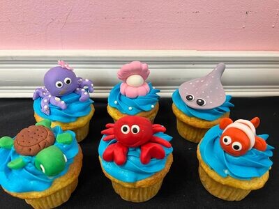 Under the Sea Cupcake & Cookies Thursday April 4th 10am-3pm