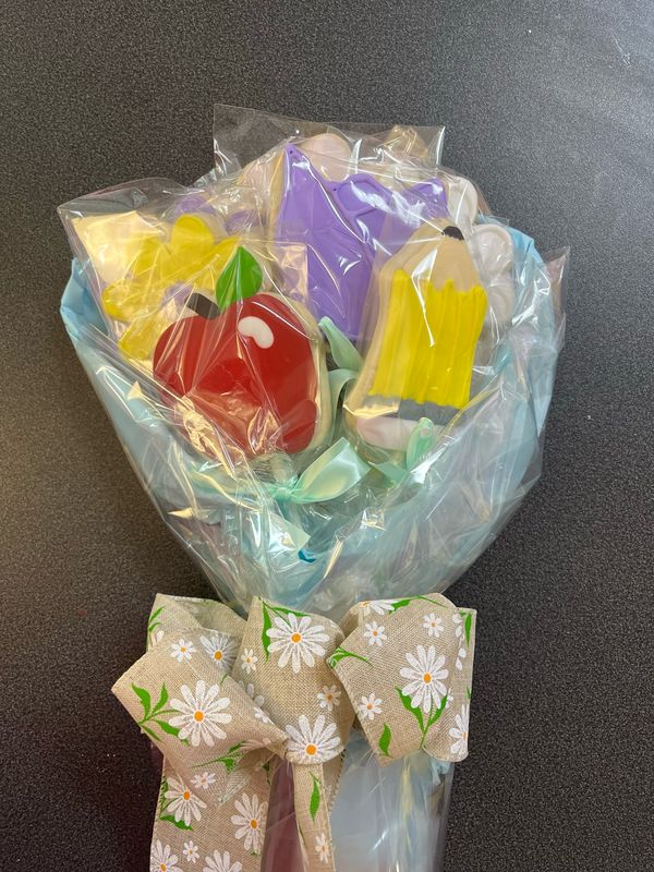 Teacher Cookie Bouquet