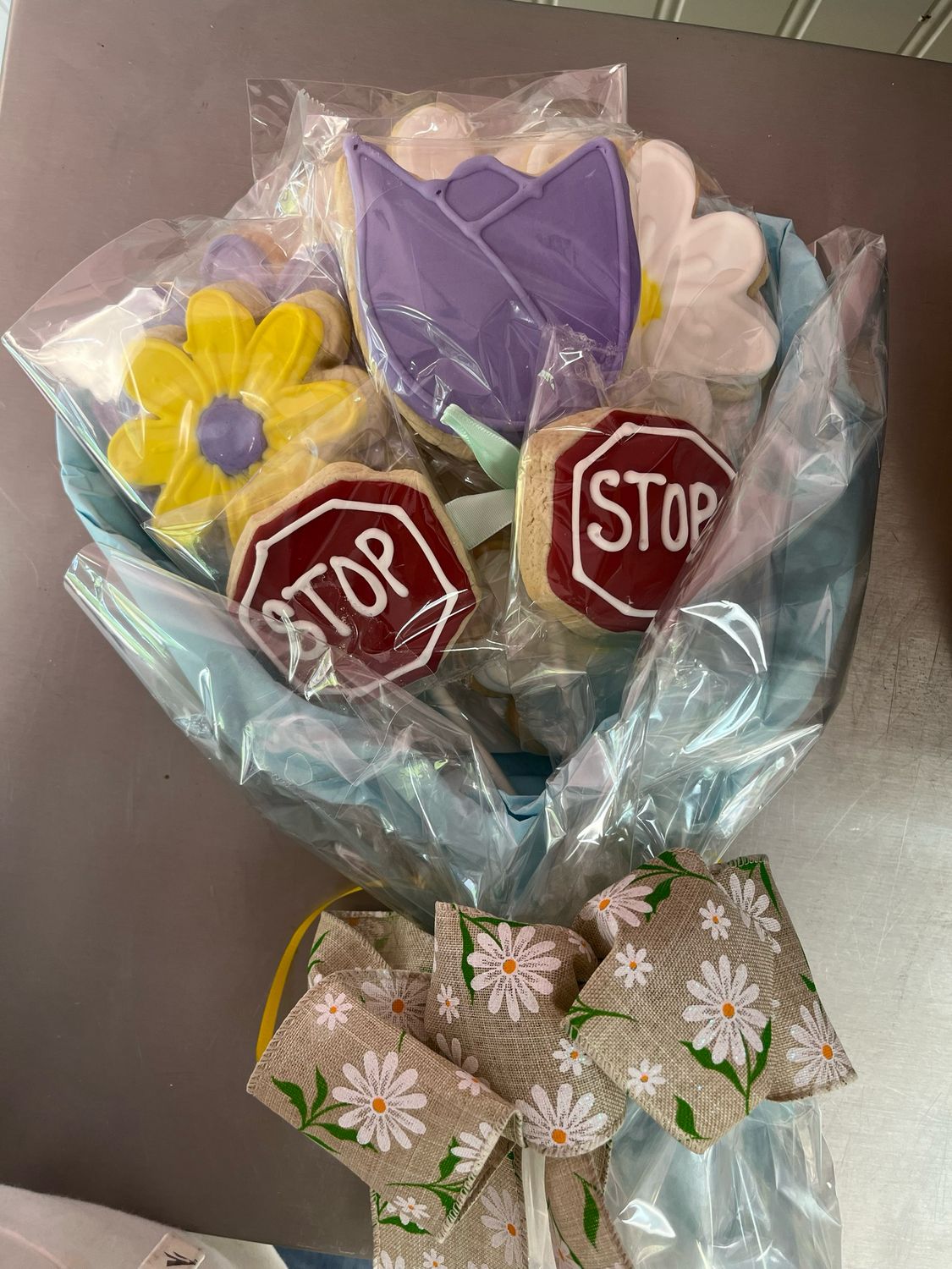 Crossing Guard Cookie Bouquet