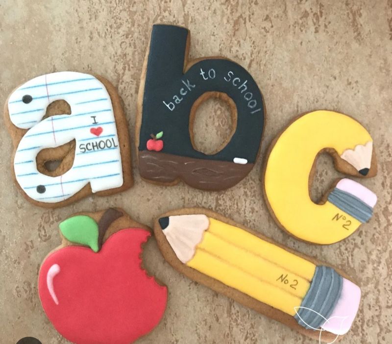 Back To School Cookie Box