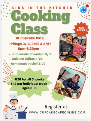 Kids In the Kitchen Cooking Classes