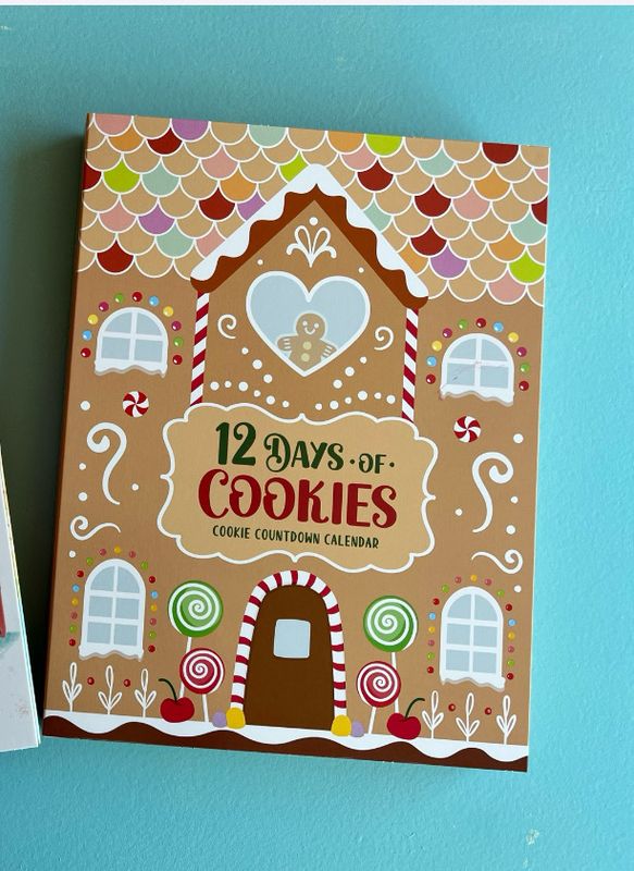 12 Days of Cookies Advent Calendar Gingerbread House 12 Days of Cookies Advent Calendar Gingerbread House