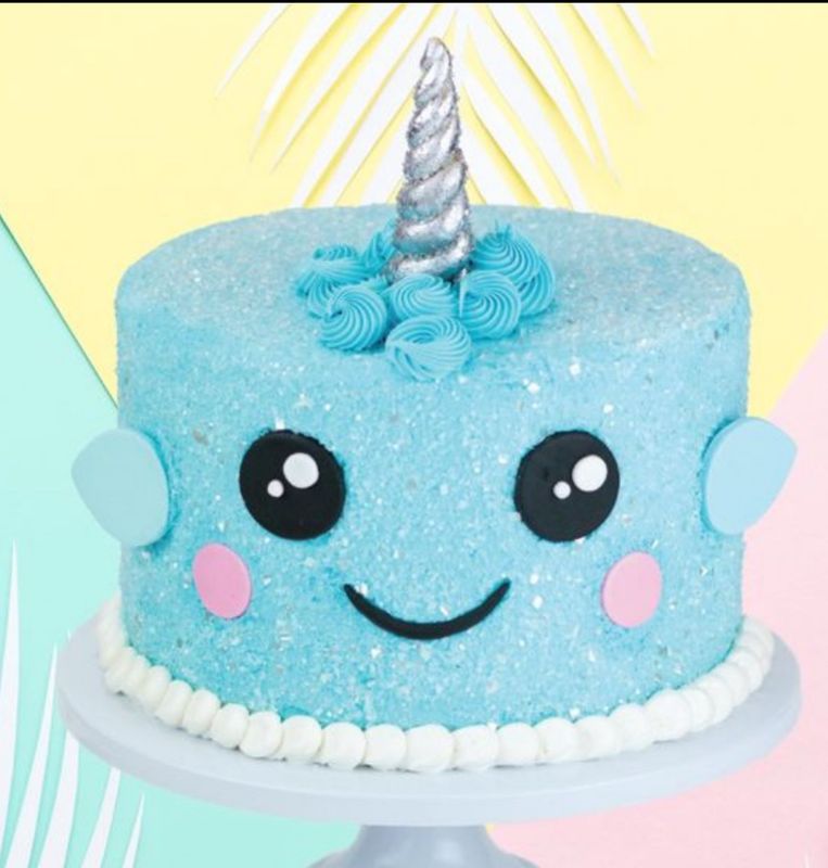 Kids Narwhal Cake Bake and Decorate Workshop Sunday September 20th 10am-3pm