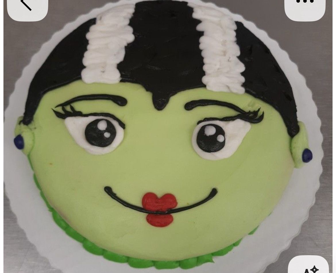 Kids Halloween Spooky Fun Bride Of Frankenstein Bake And Decorate Day Sunday October 11th 10am-3pm