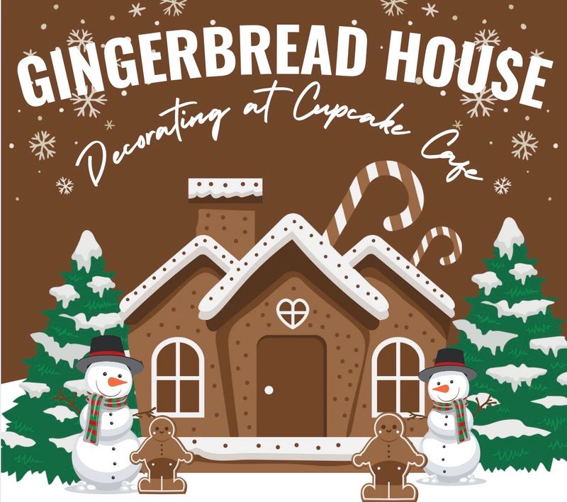 Gingerbread House Decorating Sunday November 29th 10am-12pm Gingerbread House Decorating Sunday November 29th 10am-12pm