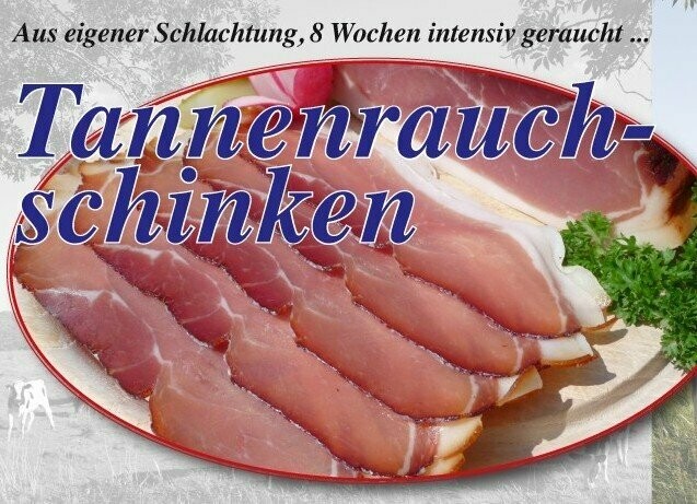 Tannenrauchschinken
