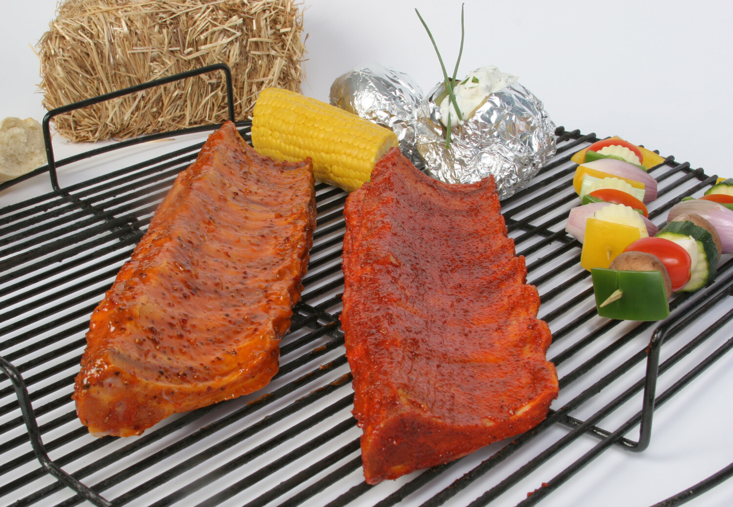 Spare-Ribs Natur/BBQ